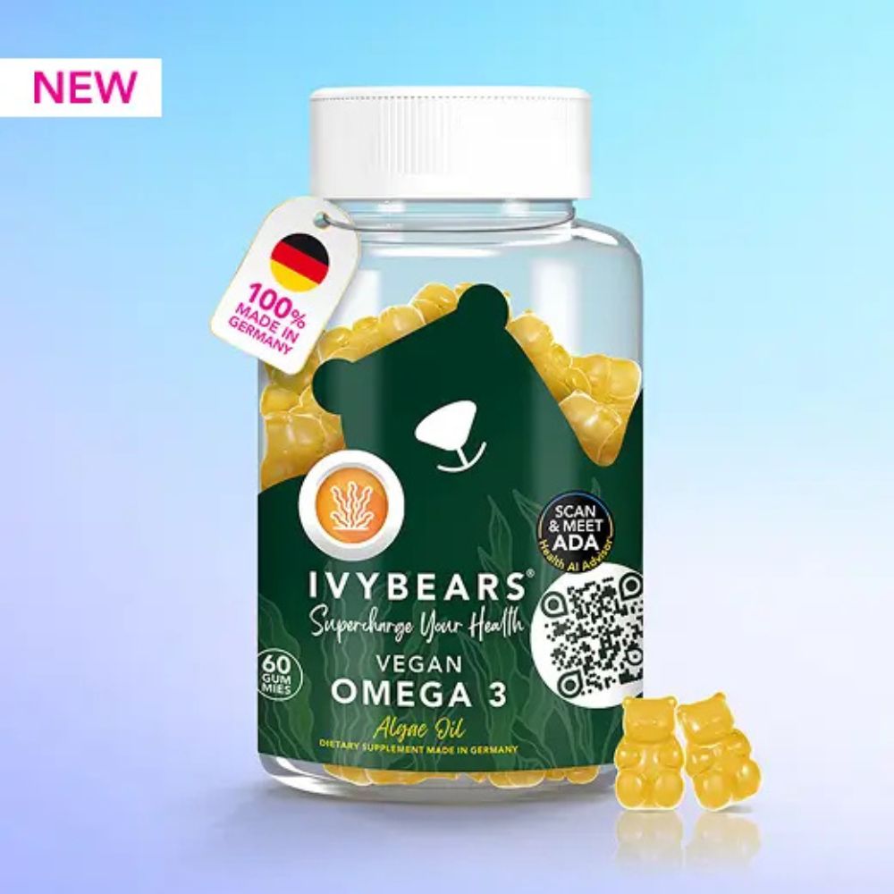IvyBears | Vegan Omega 3 - 60 Gummibärchen