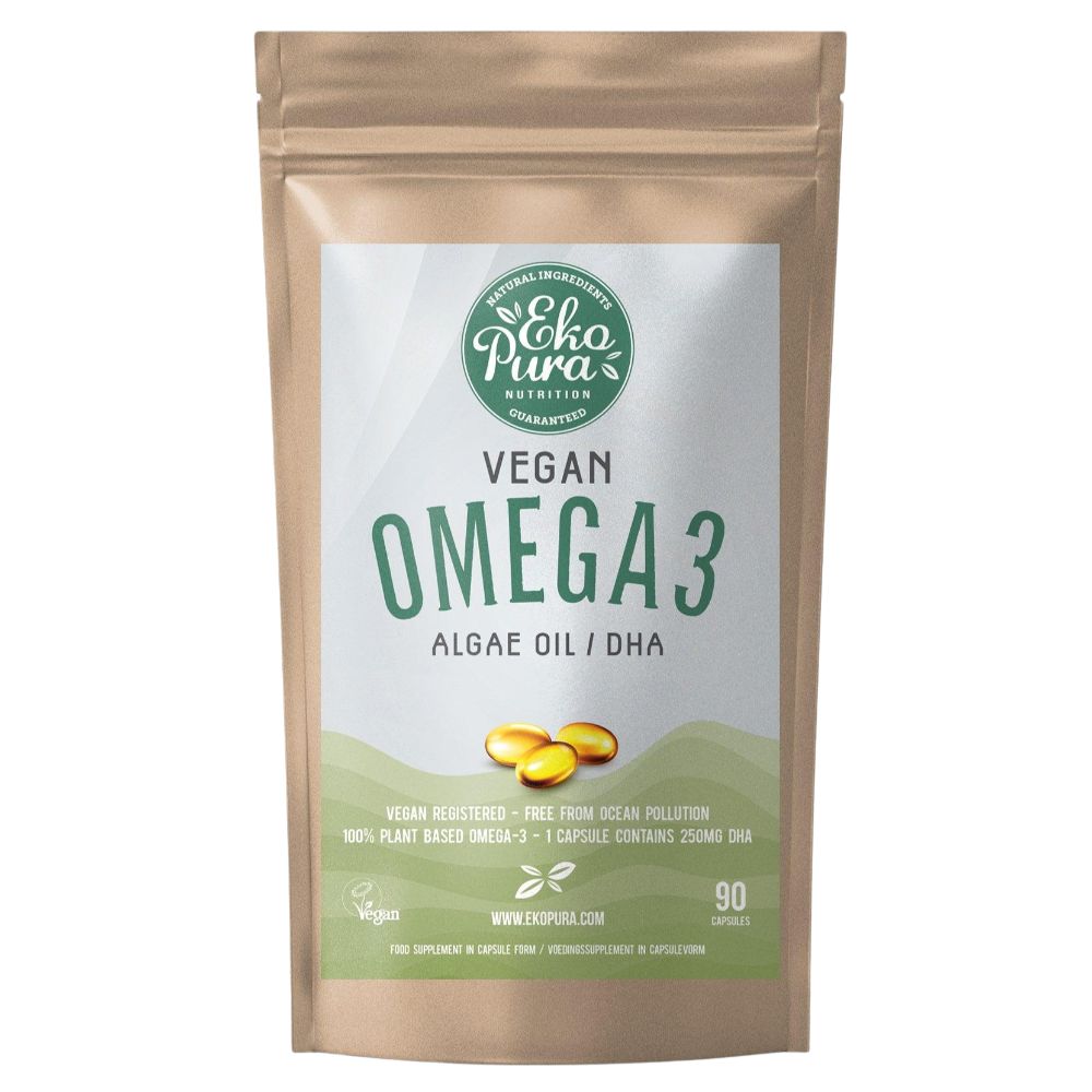 Ekopura Nutrition | Vegan Omega 3 Algenöl - 90 Drops