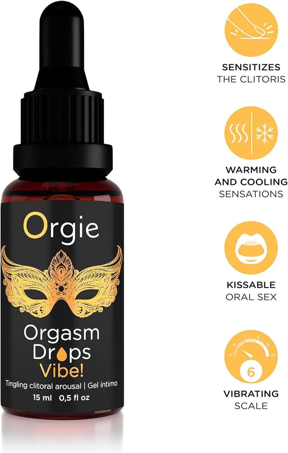 Orgie | Klitoris-Tropfen | Orgasm Drops Vibe!
