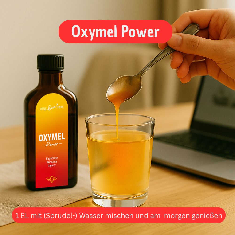 Little Bee Fresh | Oxymel Power für Fokus & Energie - 150 ml