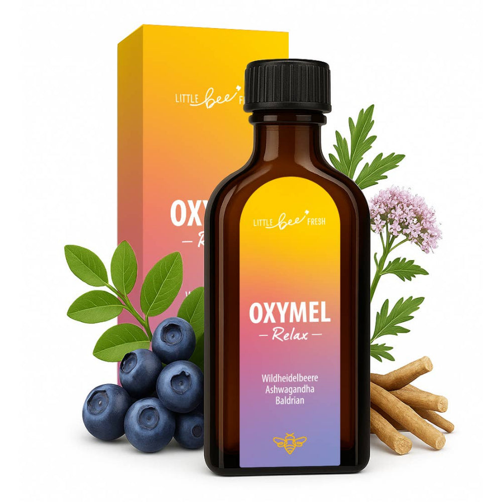 Little Bee Fresh | Oxymel Relax für innere Ruhe & Ausgleich - 150 ml