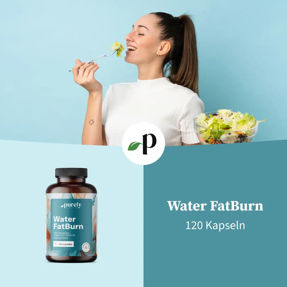 Purely | Water FatBurn für die Flüssigkeitsbalance - 120 Kapseln