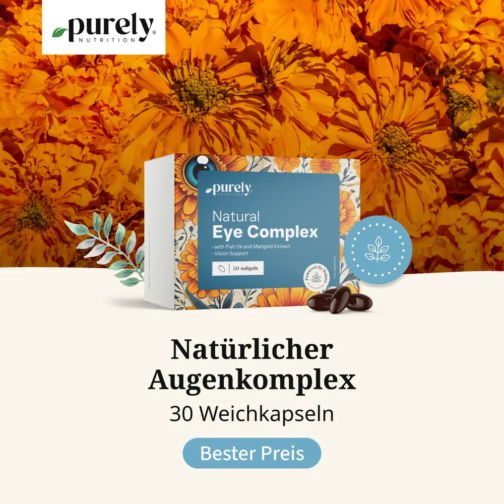 Purely | Natürlicher Augenkomplex - 30 Weichkapseln