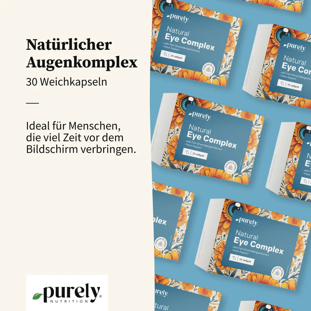 Purely | Natürlicher Augenkomplex - 30 Weichkapseln