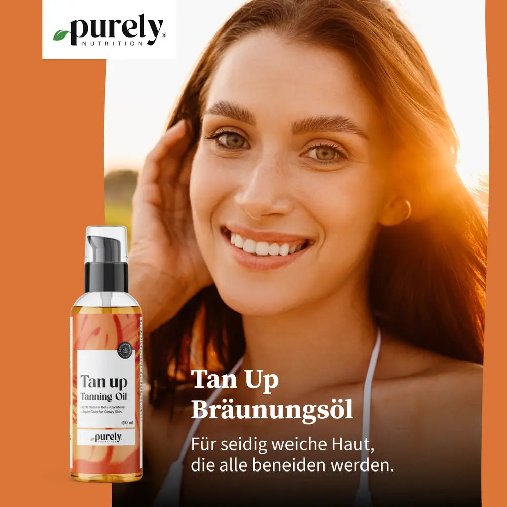 Purely Cosmetics® | Tan Up Bräunungsöl - 150 ml