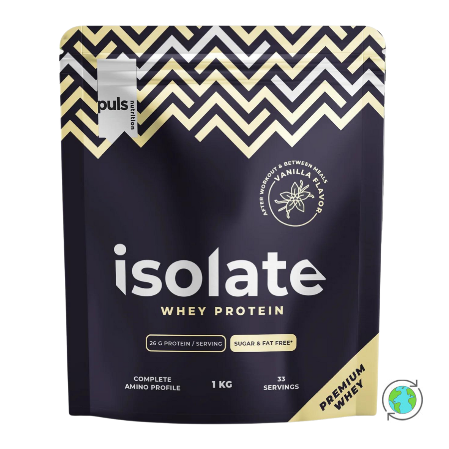 Puls Nutrition | Whey Isolate Proteindrink mit Vanillegeschmack - 1 kg