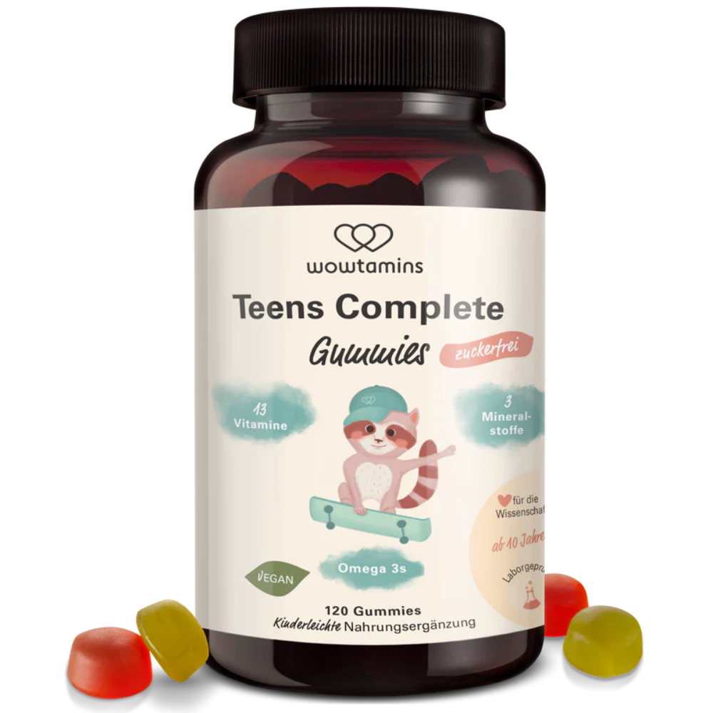 WOWTAMINS I Teens Complete Gummies - Zuckerfrei