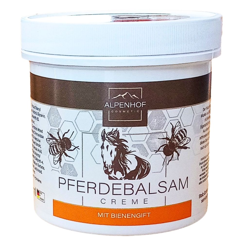 Alpenhof | Pferdebalsam mit Bienengift für Muskeln, Gelenke & Rücken - 250ml