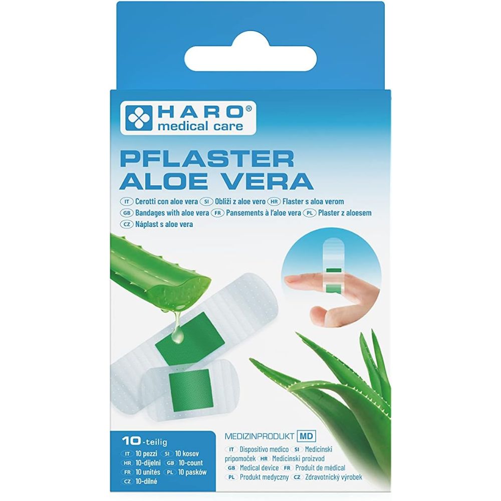 Haro | Pflaster mit Aloe Vera Extrakt - 10 Stück