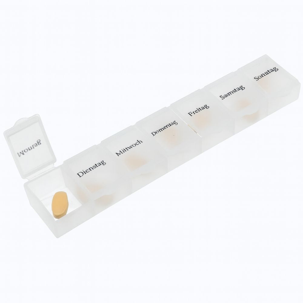 Schutzoutlet | Pillen-/ Tablettenbox für 7 Tage