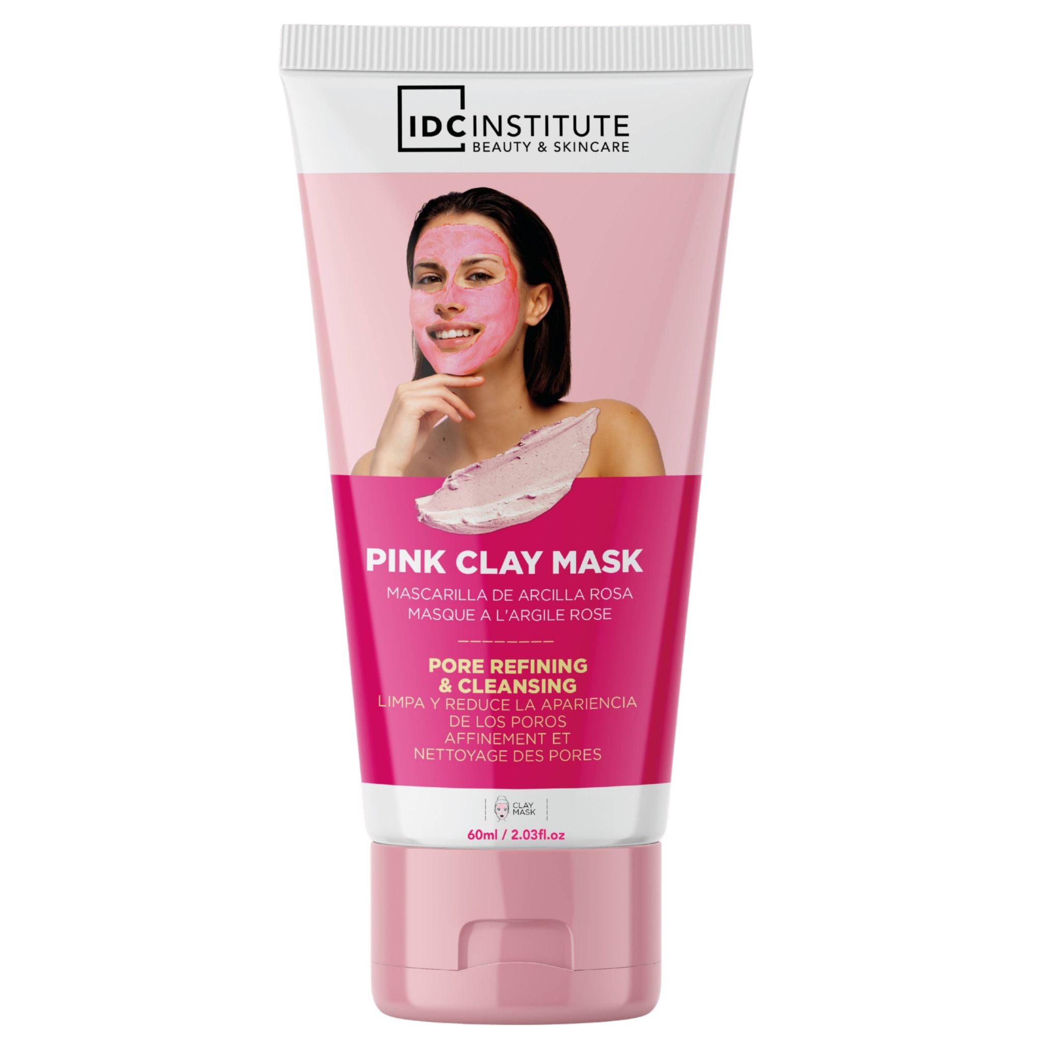 Idc Institute | Rosa Tonerde-Maske "Pink Clay" - 60ml