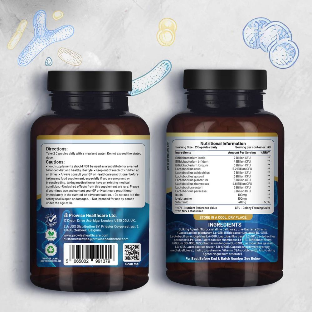 Prowise Healthcare | Pro Bio Cultures Complex 50 Milliarden KBE - 60 Kapseln