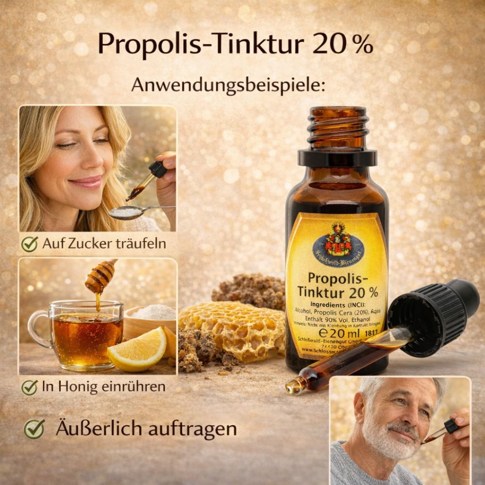 Schloßwald-Bienengut | Propolis-Tinktur 20% - 20ml