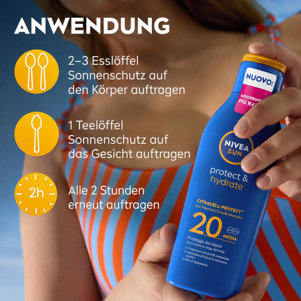 Nivea SUN | Protect & Hydrate SPF 20 - 200 ml