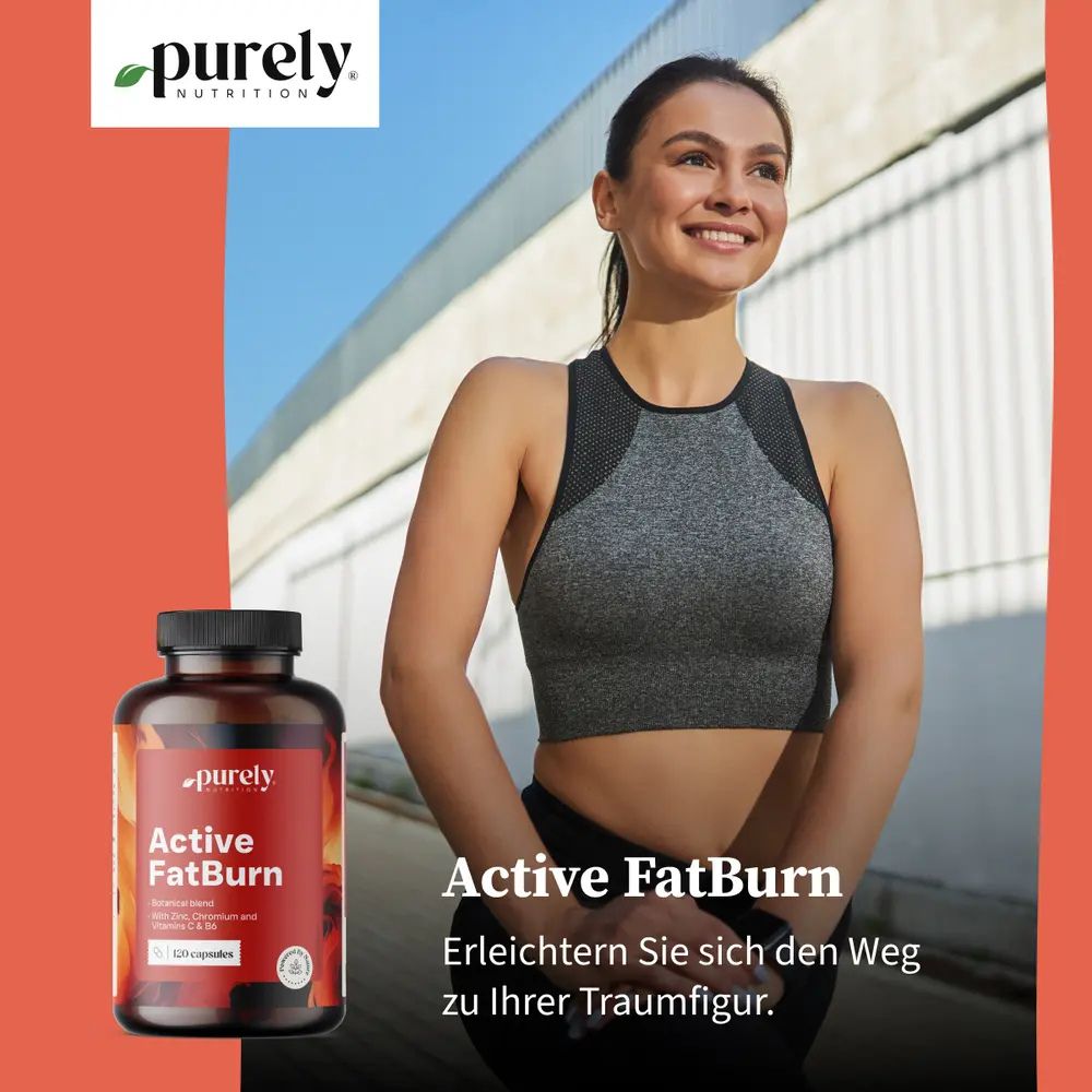 Purely | Active FatBurn für Gewichtskontrolle - 120 Kapseln