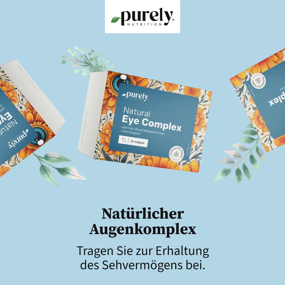 Purely | Natürlicher Augenkomplex - 30 Weichkapseln