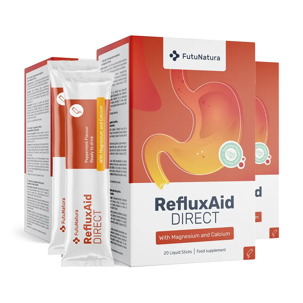 FutuNatura | RefluxAid DIRECT - Getränk für Magensäure - 20 / 60 Beutel
