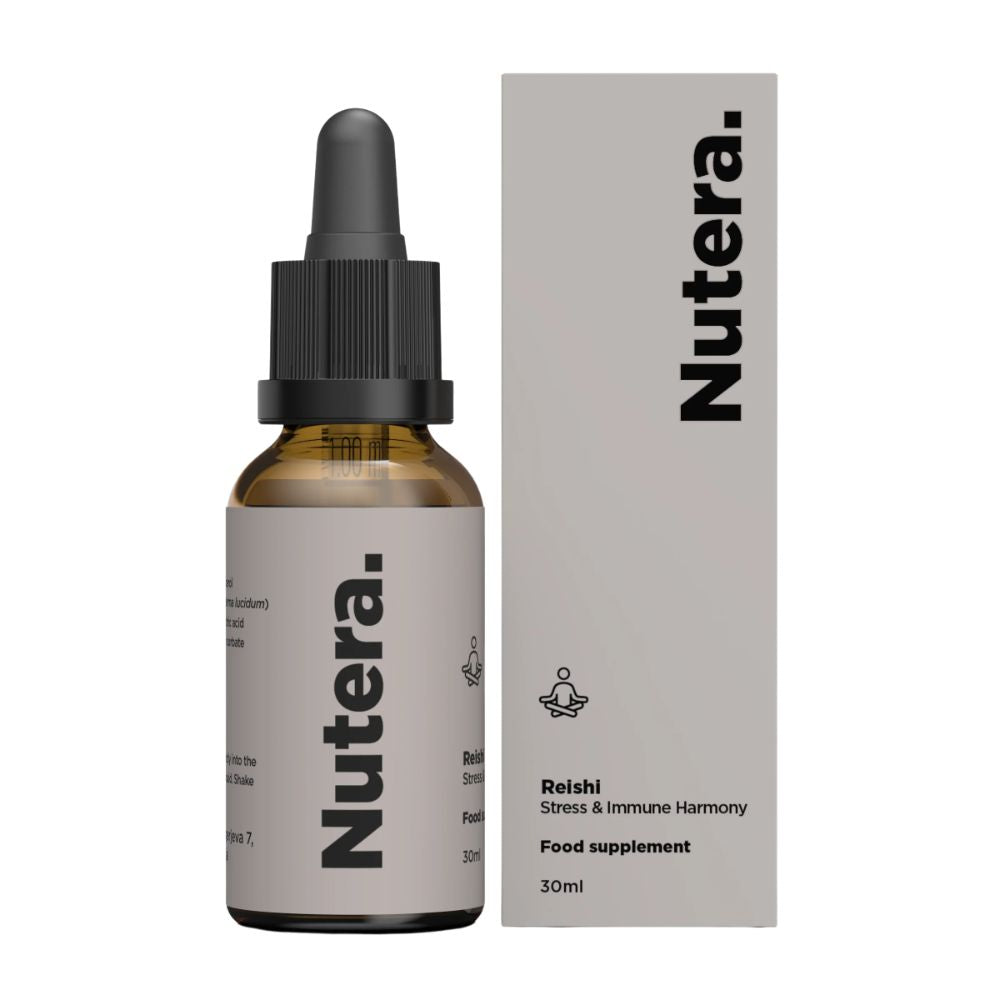 Nutera | Reishi Flüssigextrakt 20:1 zur Unterstützung des Immunsystems - 30ml