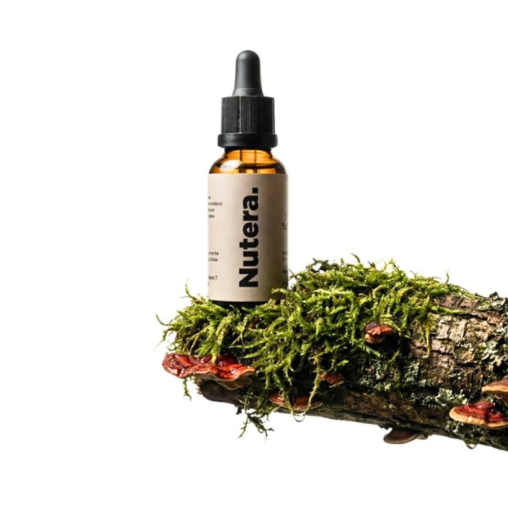 Nutera | Reishi Flüssigextrakt 20:1 zur Unterstützung des Immunsystems - 30ml