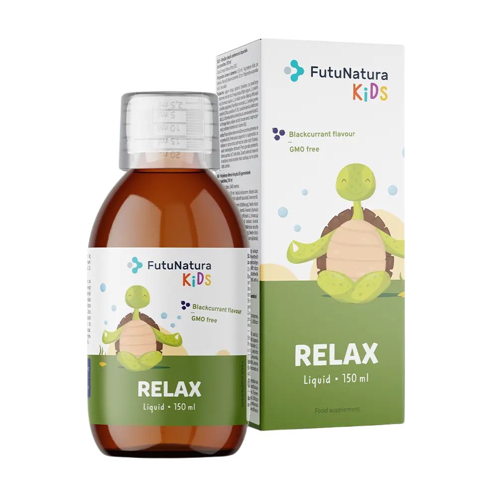 FutuNatura | Relax - Kindersirup für optimale Entspannung und Schlaf - 150ml
