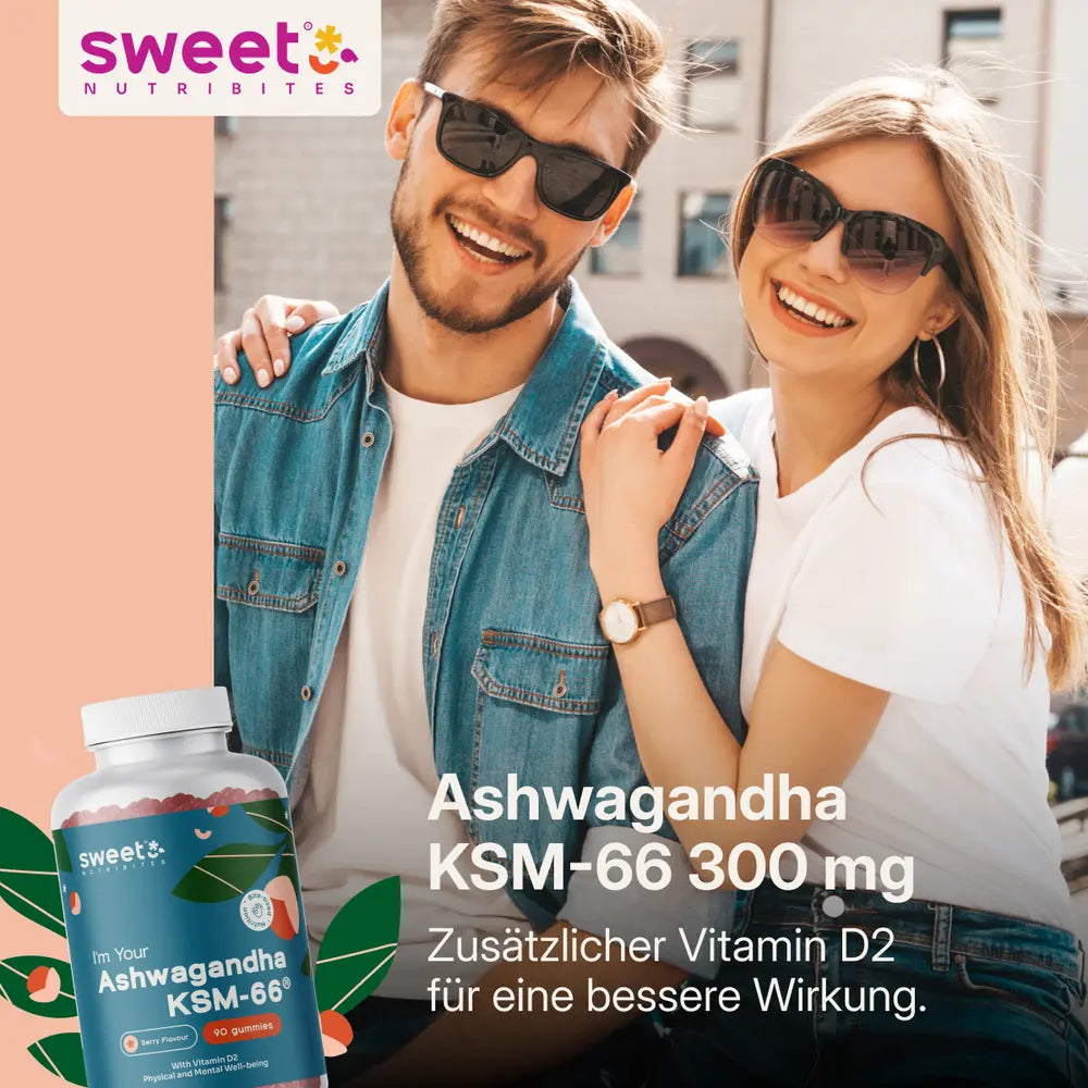 Sweet Nutribites | Ashwagandha KSM-66 300 mg - 90 Gummies