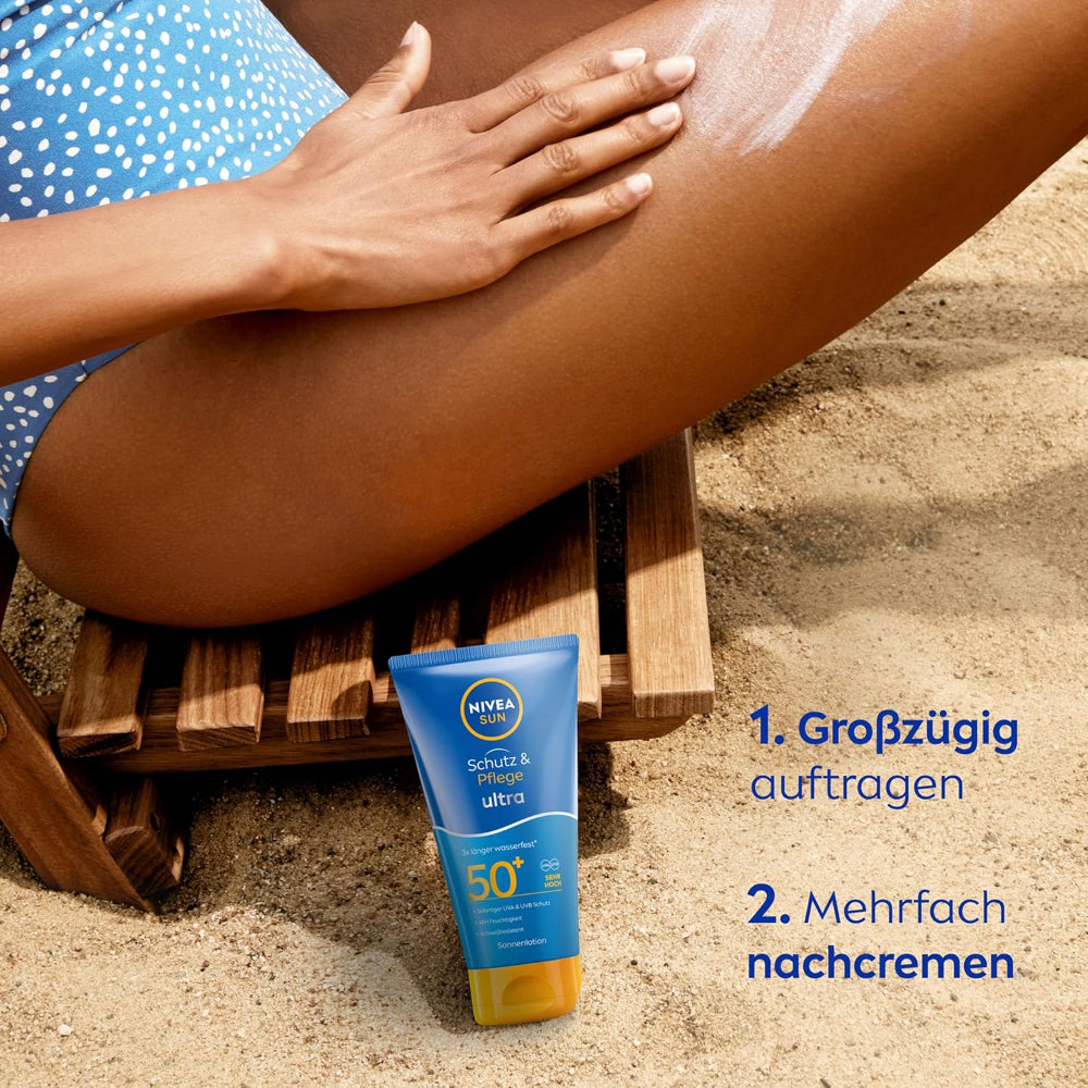 NIVEA SUN | Schutz & Pflege Ultra Sonnenlotion LSF 50+