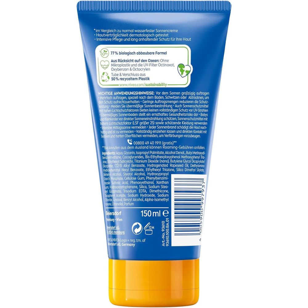 NIVEA SUN | Schutz & Pflege Ultra Sonnenlotion LSF 50+