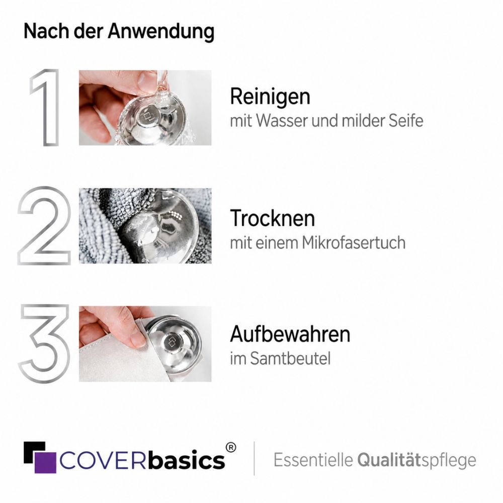 COVERbasics | Silberhütchen für wunde Brustwarzen