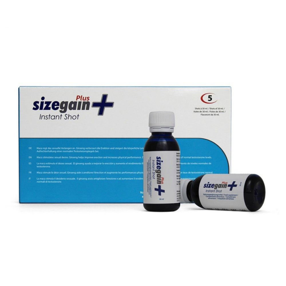 500Cosmetics | SizeGain Plus Instant Shot - für Libido und sexuelle Potenz