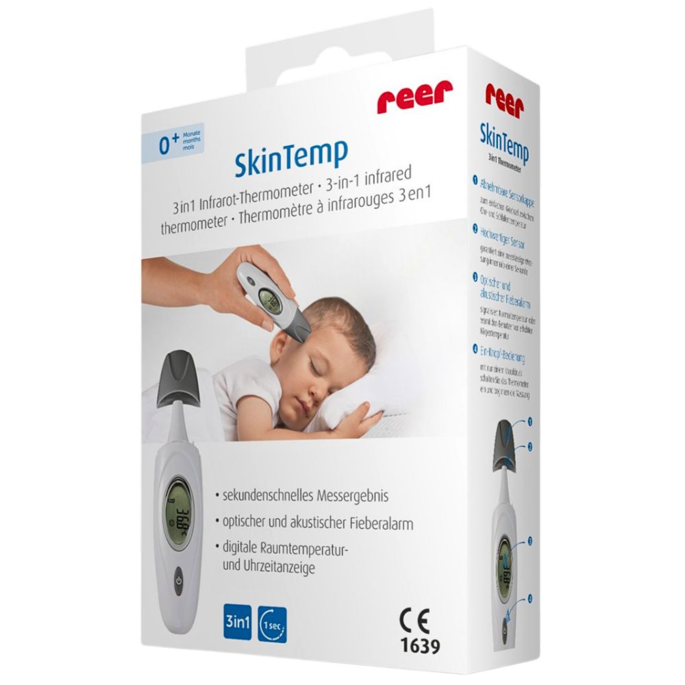 reer | SkinTemp 3in1 Infrarot-Fieberthermometer