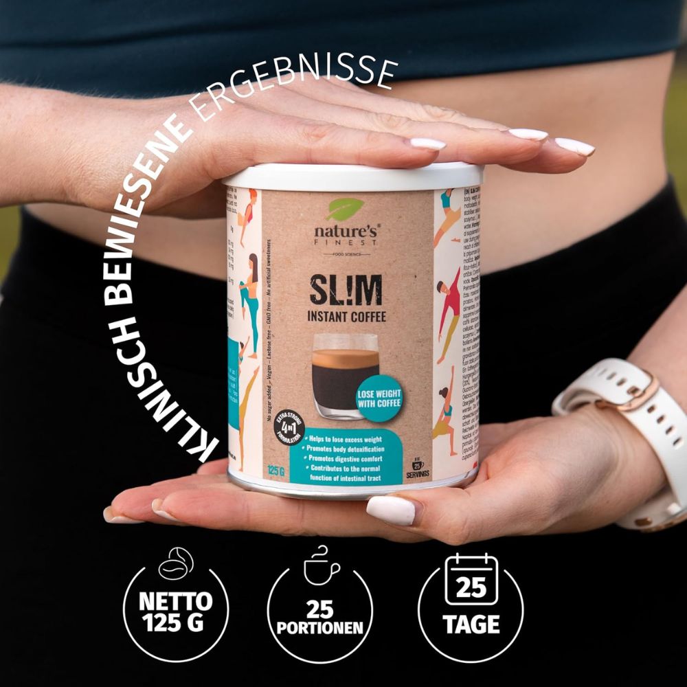 Nature`s Finest | SL!M Kaffee zur Unterstützung des Abnehmstoffwechsels