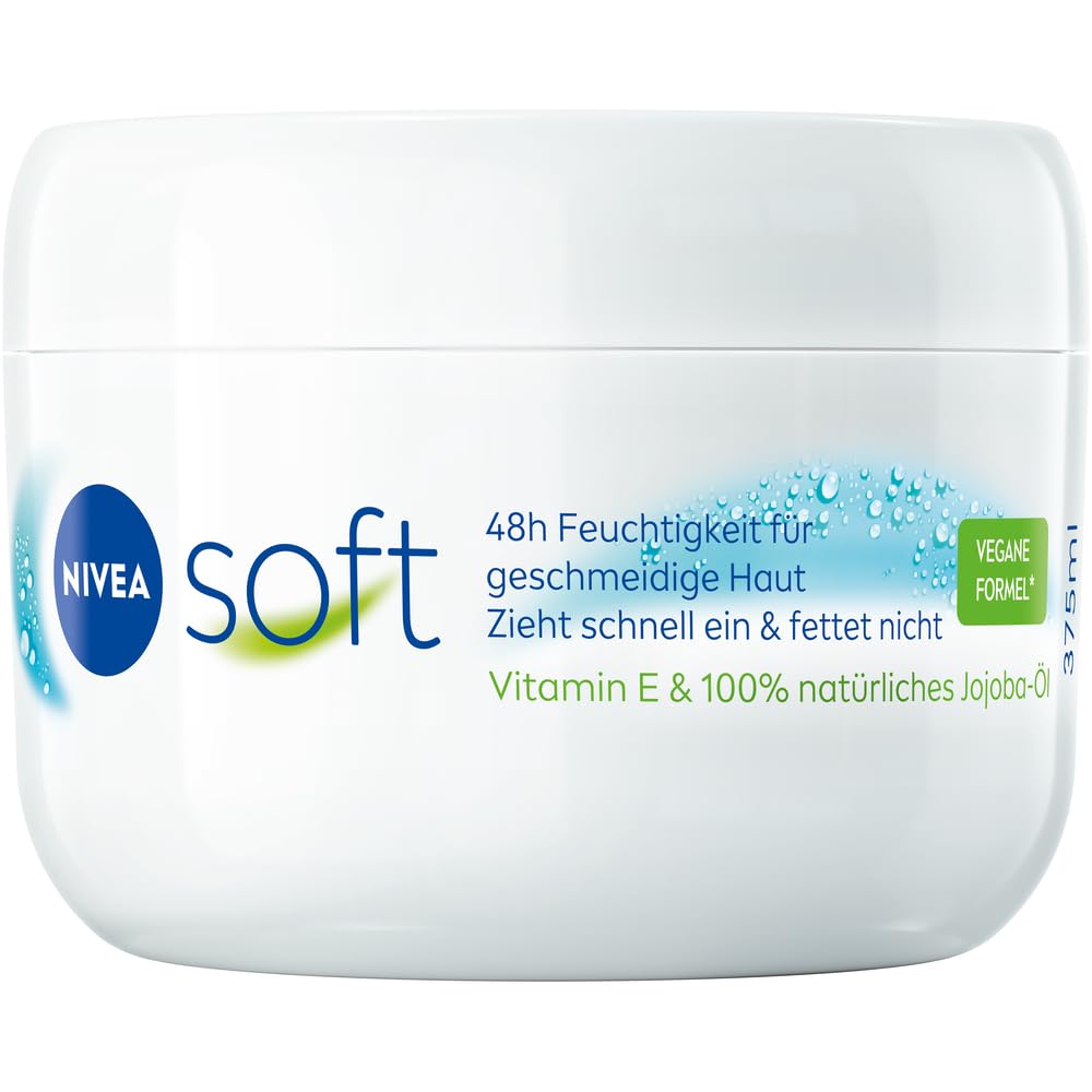 NIVEA | Soft Erfrischende Feuchtigkeitscreme - 375 ml