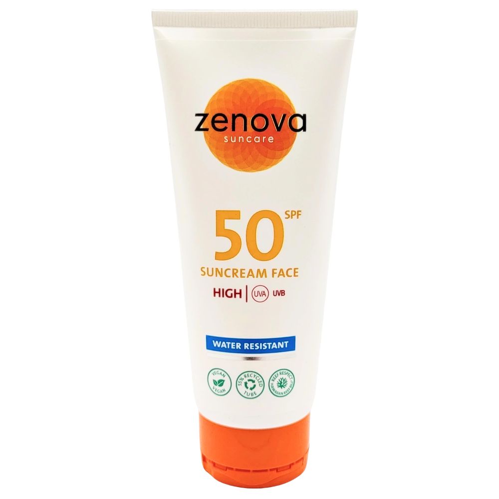 Zenova | Sonnencreme für das Gesicht LSF 50 - 100 ml