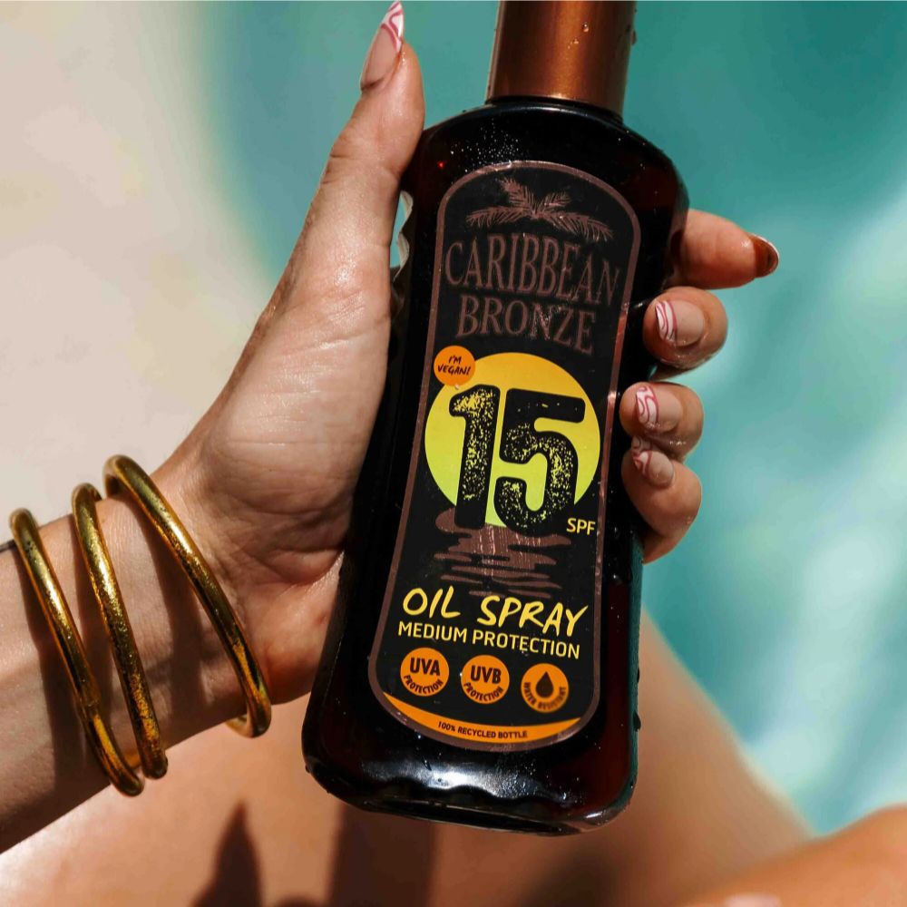 Caribbean Bronze | Sonnenschutzöl Spray LSF 15 - 200 ml