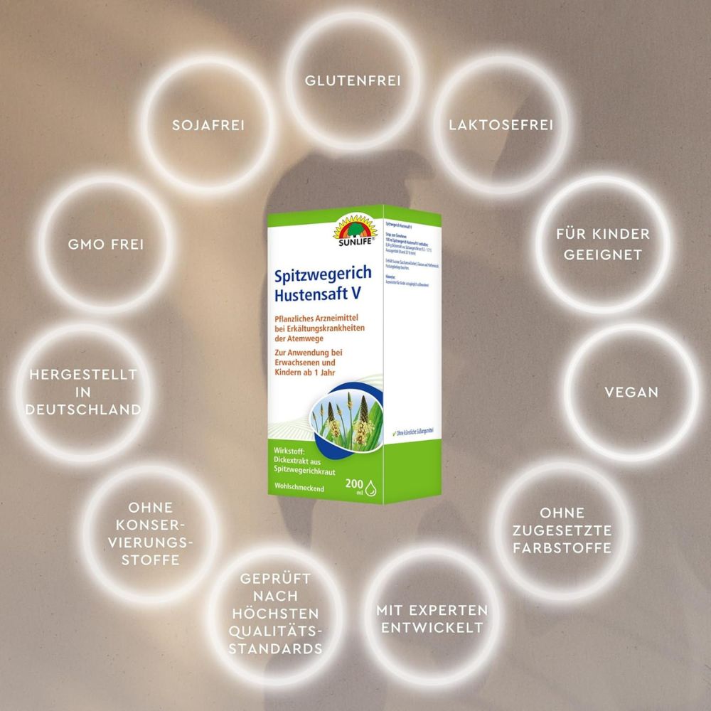 Sunlife | Spitzwegerich Hustensaft V