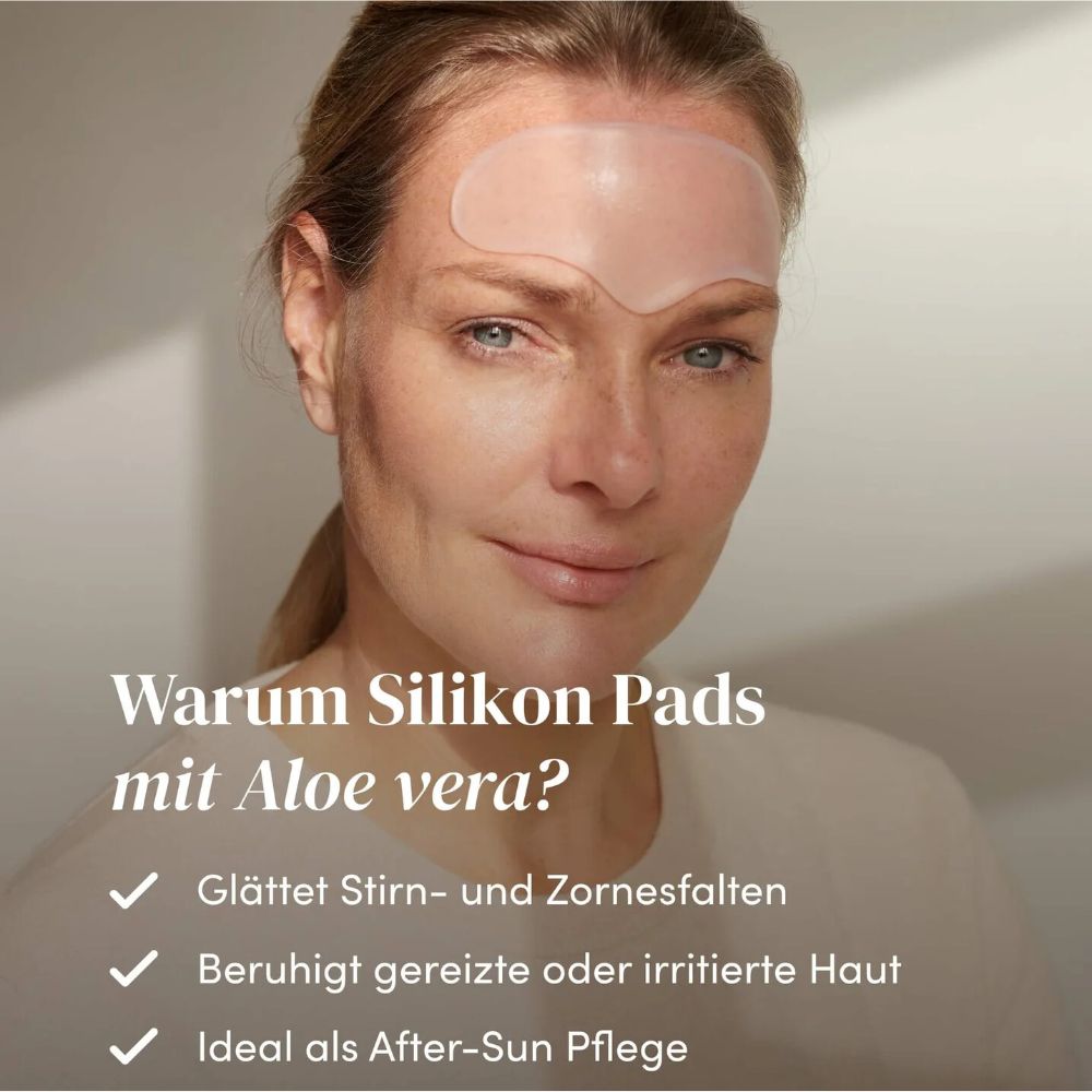 APRICOT I Stirn Pad mit Aloe Vera - Wiederverwendbar - 30 Behandlungen