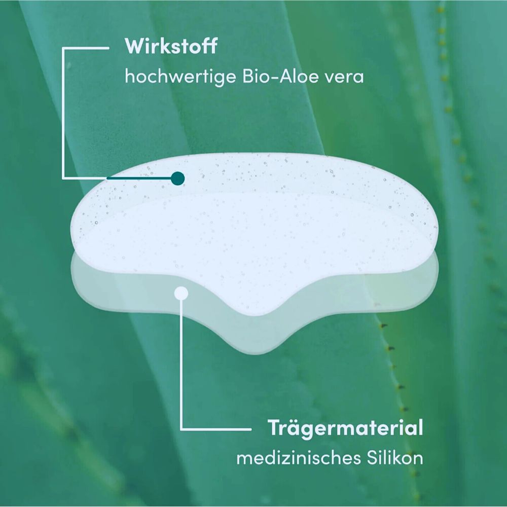 APRICOT I Stirn Pad mit Aloe Vera - Wiederverwendbar - 30 Behandlungen