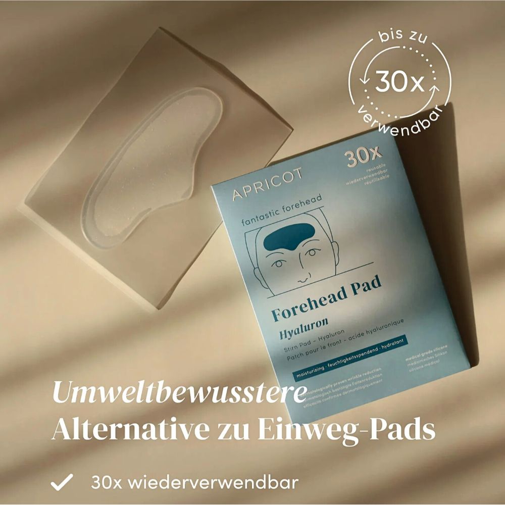 APRICOT I Stirn Pad "fantastic forehead" mit Hyaluron - 30 Behandlungen