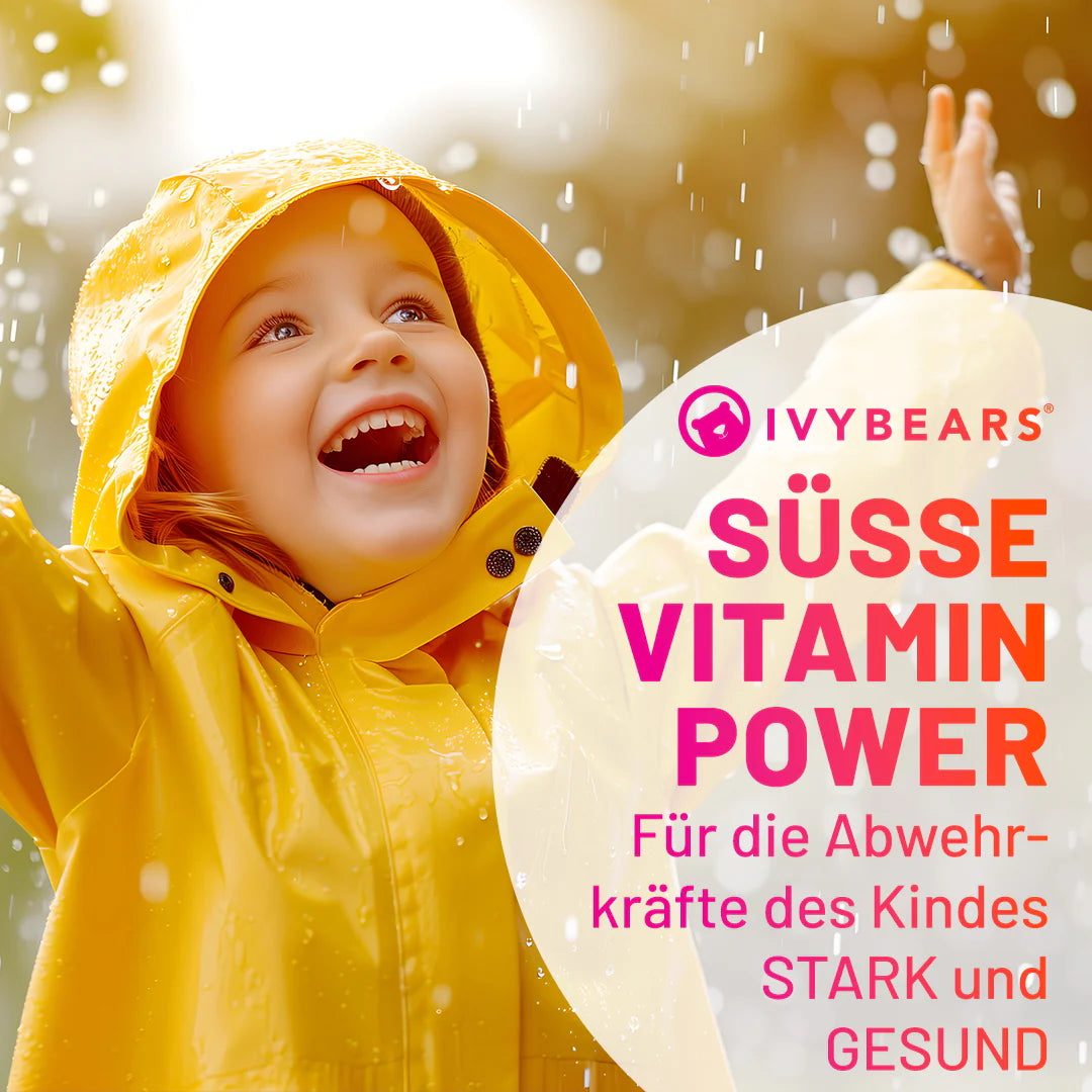 IvyBears | Superpower Kids - Multivitamine mit Beerengeschmack