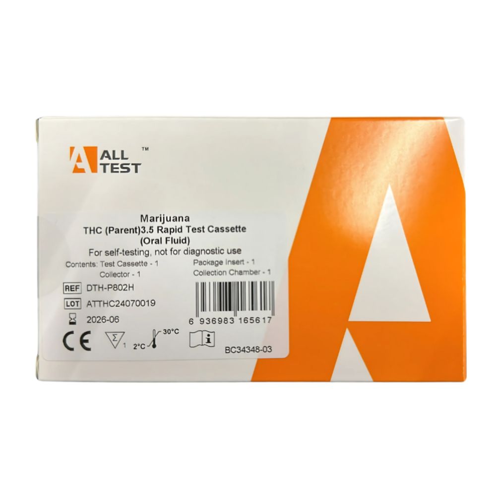 Alltest | THC Speichel Schnelltest - Positiv ab 3,5 ng/ml