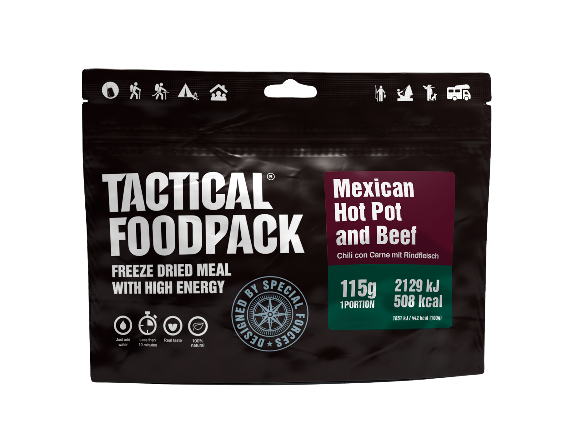 Tactical Foodpack | Mexican Hot Pot and Beef 115g