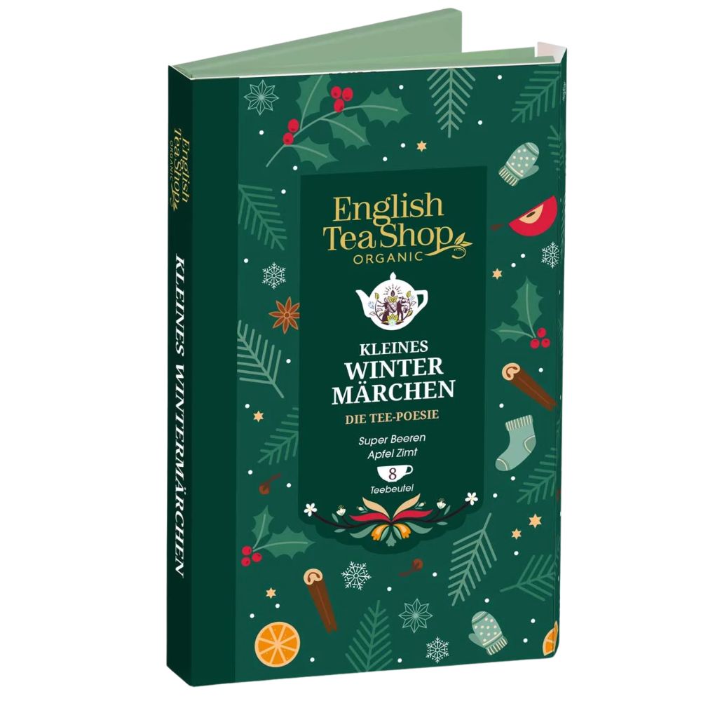 English Tea Shop | Tee Geschenk "Kleines Winter Märchen" Tee-Poesie - 8 Teebeutel
