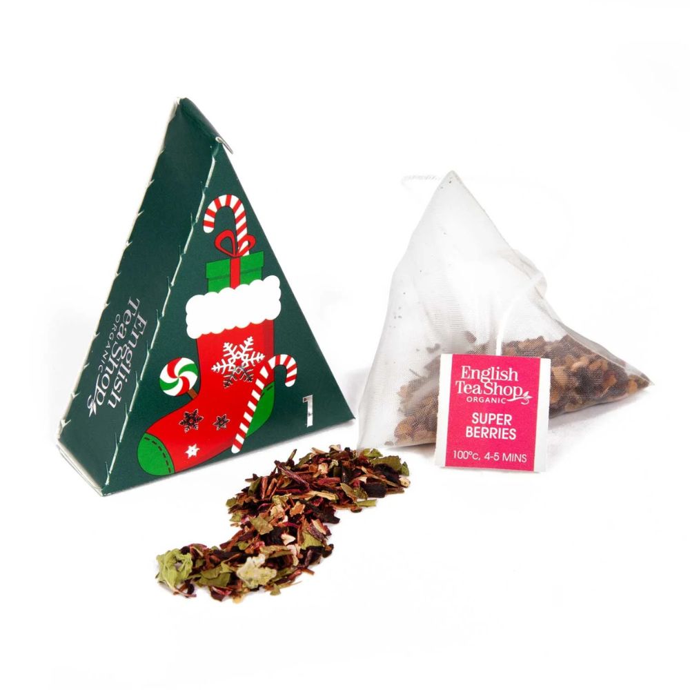 English Tea Shop | Teebuch Adventskalender mit 25 köstlichen Tees - Weiß