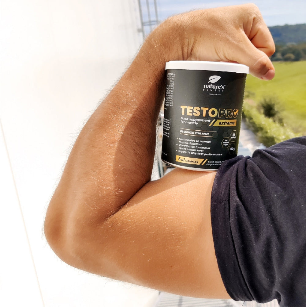 Nature's Finest I TestoPRO Extreme - 6-in-1 Muskel- und Testosteron-Support-Komplex