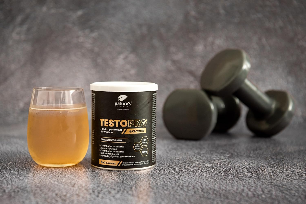 Nature's Finest I TestoPRO Extreme - 6-in-1 Muskel- und Testosteron-Support-Komplex