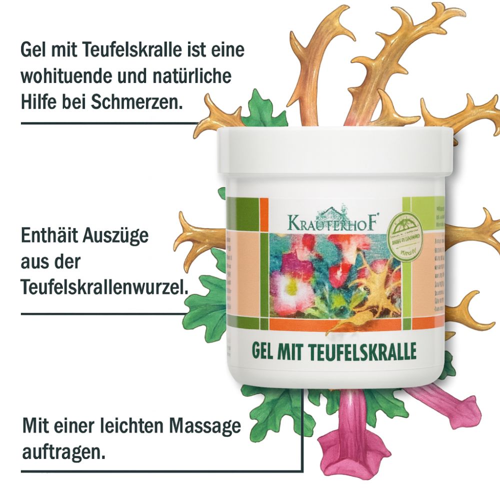 Kräuterhof | Teufelskralle Salbe - 500ml