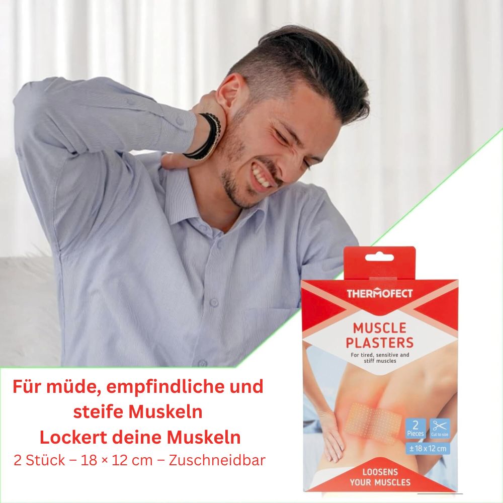 Thermofect | Wärmepflaster für Muskeln und Gelenke - 2 Stück