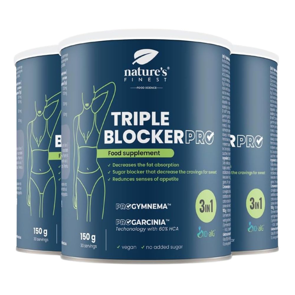 Nature's Finest I Triple Blocker PRO - 3-in-1-Ergänzung zum Abnehmen