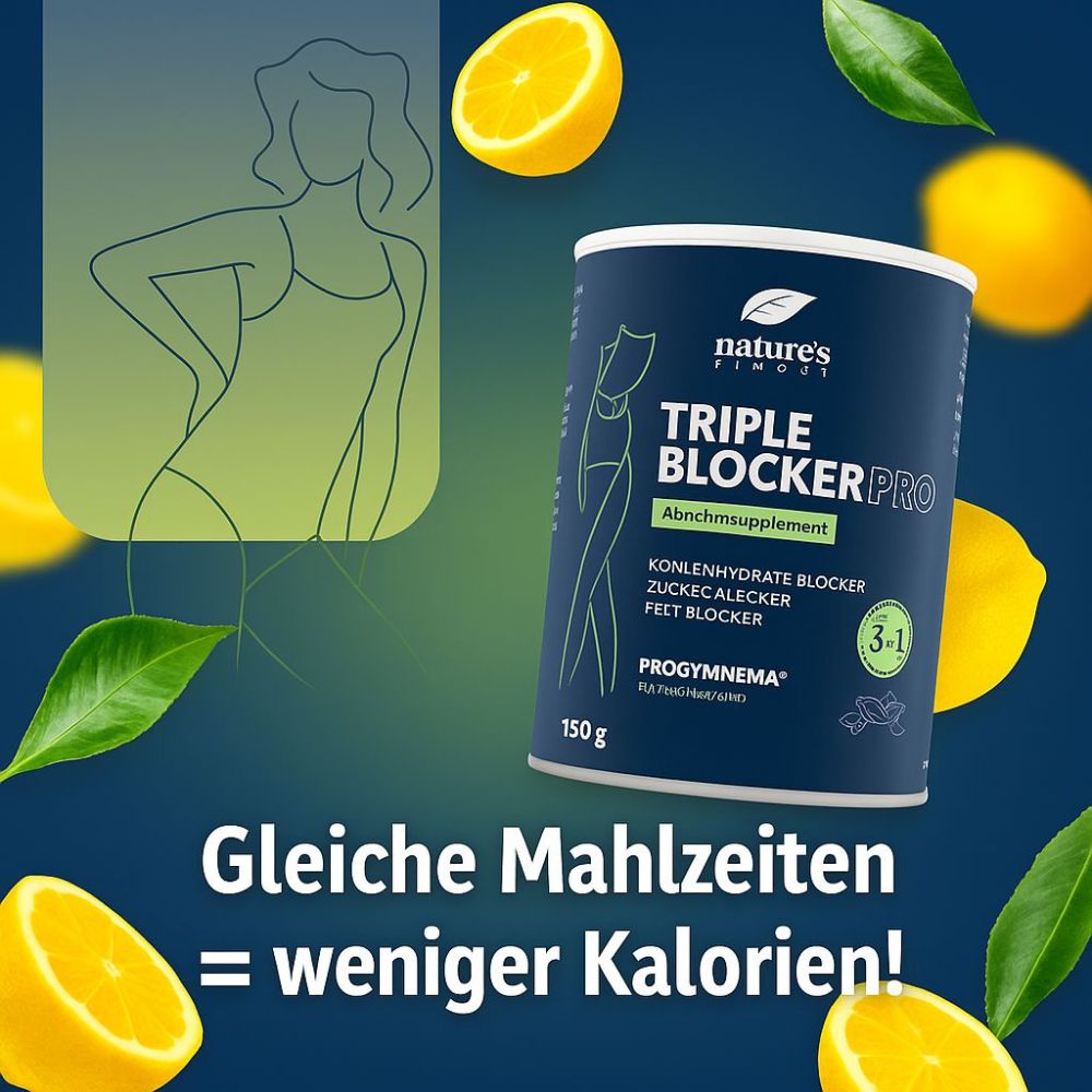 Nature's Finest I Triple Blocker PRO - 3-in-1-Ergänzung zum Abnehmen