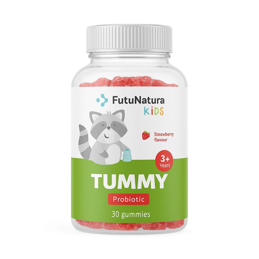 FutuNatura | TUMMY - Kindergummies für eine bessere Verdauung - 30 Stück